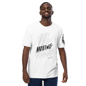 BRAVURAS "Just Keep Moving Forward" Men's T-shirt Logo