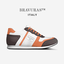 Load image into Gallery viewer, BRAVURAS Italy Vintage Running Trainers (ORANGE &amp; BROWN EDITION)