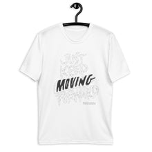 Load image into Gallery viewer, BRAVURAS LIMITED EDITION &quot;Just Keep Moving Forward&quot; Men&#39;s t-shirt