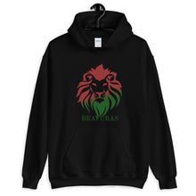 Load image into Gallery viewer, BRAVURAS Red &amp; Green LOGO Unisex Hoodie