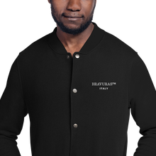 Load image into Gallery viewer, BRAVURAS Italy Embroidered Champion Bomber Jacket