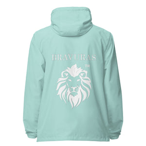 BRAVURAS STREETWEAR Unisex Lightweight Zip Up Windbreaker (Signature Edition)