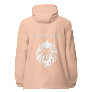 BRAVURAS STREETWEAR Unisex Lightweight Zip Up Windbreaker (Signature Edition)
