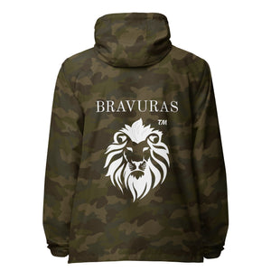 BRAVURAS STREETWEAR Unisex Lightweight Zip Up Windbreaker (Signature Edition)