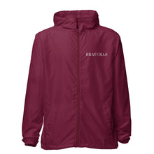 Load image into Gallery viewer, BRAVURAS STREETWEAR Unisex Lightweight Zip Up Windbreaker (Signature Edition)
