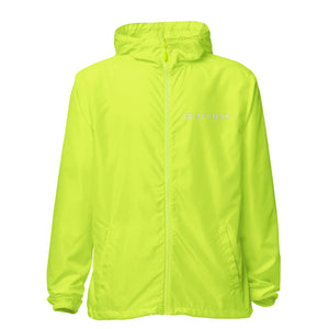 BRAVURAS STREETWEAR Unisex Lightweight Zip Up Windbreaker (Signature Edition)